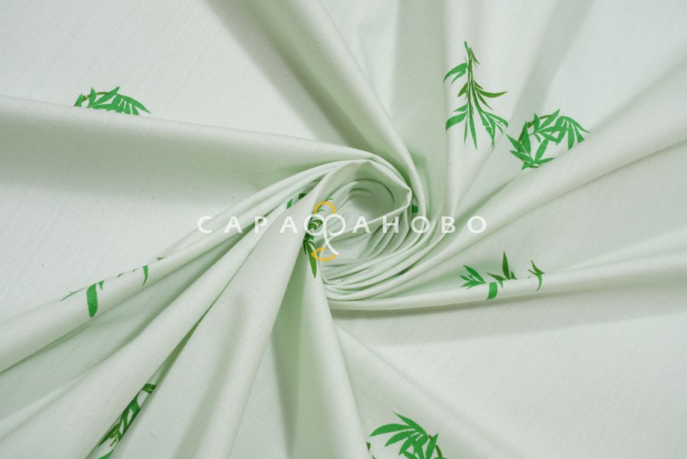 Тик набивной 220см "Хлопок" рис Bamboo 5, фото 4