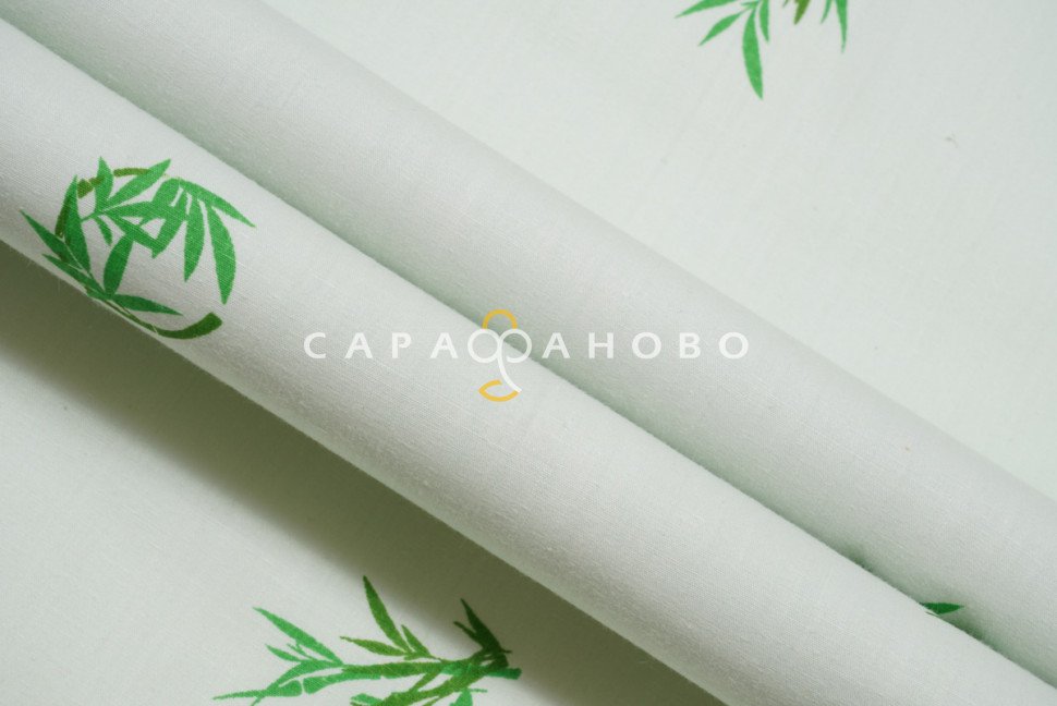 Тик набивной 220см "Хлопок" рис Bamboo 5, фото 5