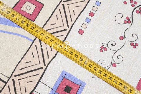 Ткань Бязь 150 см 105 гр рис. 33в1/1 Стамбул