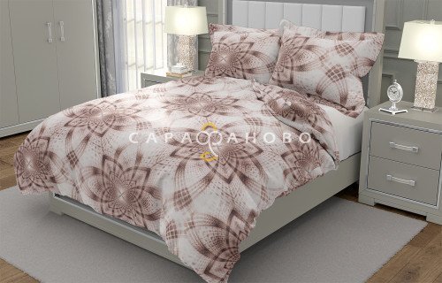 Ткань Бязь 220 см рис Неаполь 12630/1
