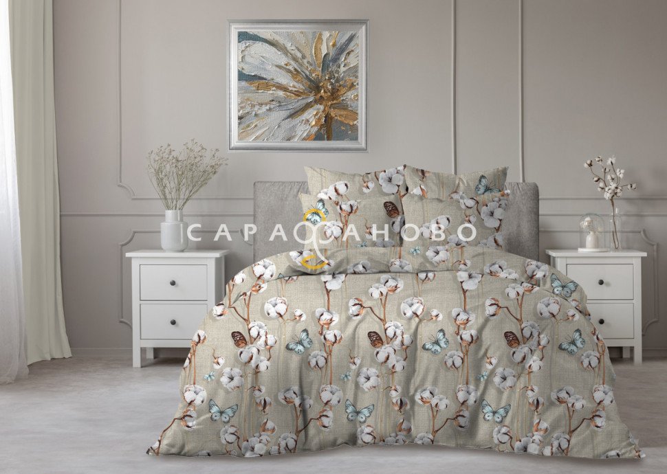 Ткань Перкаль 220 см 110 гр "Делюкс" рис 70396-1, фото 1