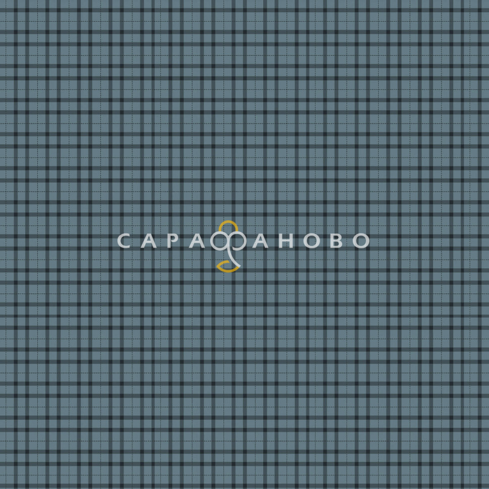 Ткань Ситец 95 см рис 29513 вид 3 "Городская шахматка" , фото 3