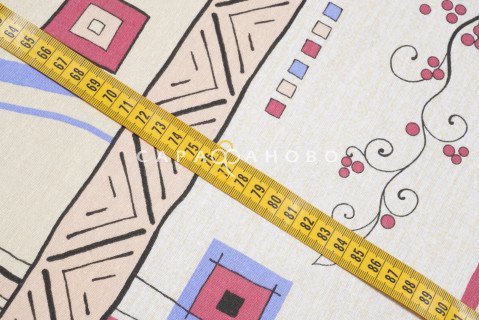 Ткань Бязь 150 см 120 гр рис. 33в1/1 Стамбул
